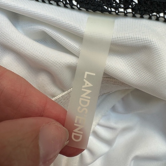 Lands' End Floral Paisley Tankini Swim Top Underwire Women’s Size 12DD - Picture 9 of 10